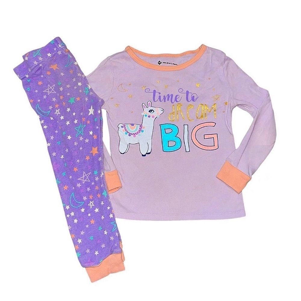 🔥 5 for $30 🔥 Member’s Mark Girls’ Llama Pajama Set | Size 3T